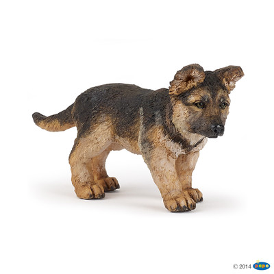 Papo 54039 Schäferhund Junges 7 cm Bauernhoftiere