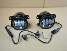 4 Clear Cree Led Driving Fog Light Bumper Lamp For 07-17 Jeep Wrangler Jk Cj Tj