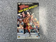 WWF LJN BAM BAM BIGELOW 1988 WRESTLING SUPERSTARS VINTAGE POSTER BLACK SERIES