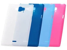 SHARP SH-01G SH-02G AQUOS PHONE SILICONE COVER + SCREEN PROTECTOR SET JAPAN