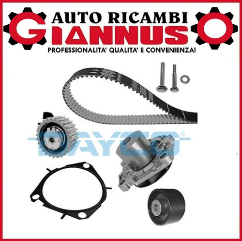 Kit Distribuzione Cinghia Pompa Acqua Per Fiat 500X 1.6 Benzina