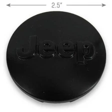 Jeep Grand Cherokee Renegade Wrangler Wheel Center Cap 1LB77TRMAC OEM Black