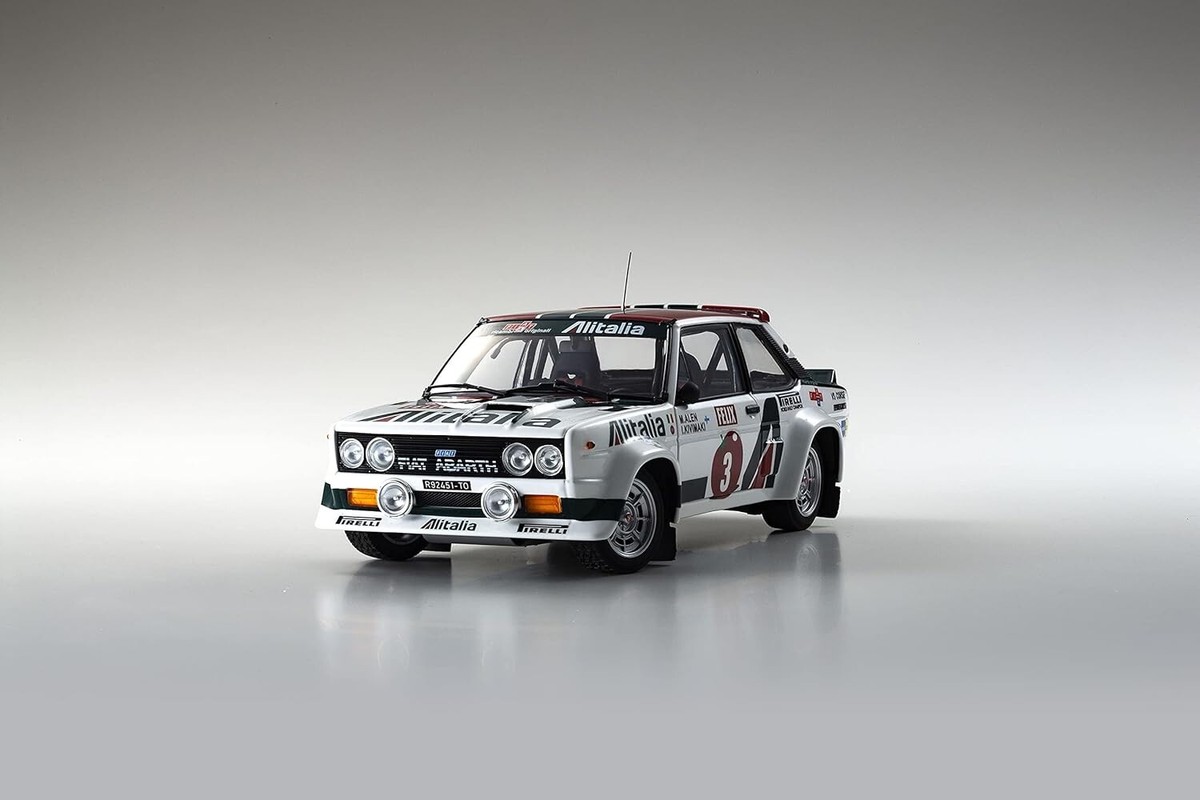 Finished Product Kyosho 1/18 Fiat 131 Abarth Rally 1978 1000