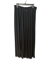 SALE Vintage Kay Kipps Louis Marino Black Sheer Holiday Maxi Skirt  Size 16