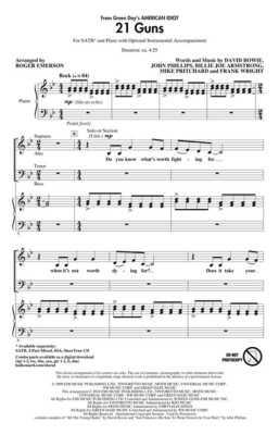 21 Guns (from Green Day's American Idiot) ShowTrax CD