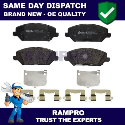 Rampro Front Brake Pads Set Fits i30 Ceed 1.0 1.4 1.5 1.6 CRDi + Other Models
