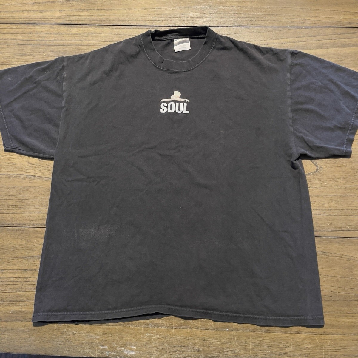 Vintage 1990s Kodak Motion Picture Film Soul Graphic T-Shirt Large 
