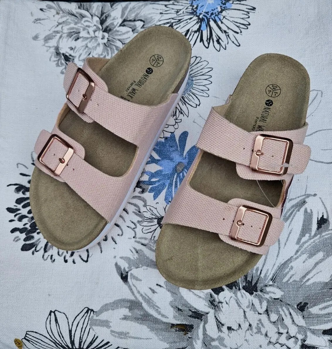 Natural Walk By Esmara Slides Size Boho Chic, Barbecues, Cottage