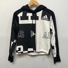 Adidas Women Pullover Hoodie Sweatshirt Size Small Cotton Blend M261 -20