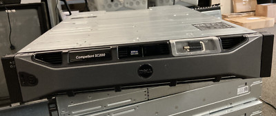 Dell Compellent SC200 w/ 12* 600GB HDD, 2* Compellent SC2, 2*700W PSU *READ