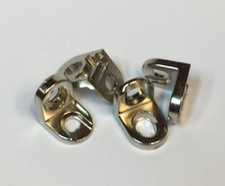 4pk Steel Finish Panel Adjustable Pull In Bracket - Worktop / Joinery / Wardrobe