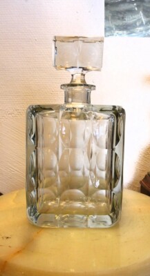 53161 original MOSER KRISTALL Dekanter - 3 KG- 1Litter - 27x14x10cm