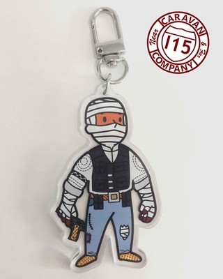 Burned Man Joshua Graham Fallout New Vegas Honest Hearts DLC Keychain