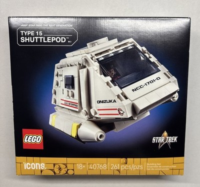 LEGO 40768 Star Trek Type-15 Shuttle pod GWP. SEALED - FREE SHIPPING