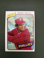 1980 Topps Manny Trillo Philadelphia Phillies #90 EX