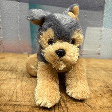 Aurora Mini Flopsie 8" Cutie Yorkshire Terrier Plush Yorkie Stuffed Animal Toy