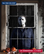 Halloween Horror Window and Door Cover, Scary Decoration for Home Party