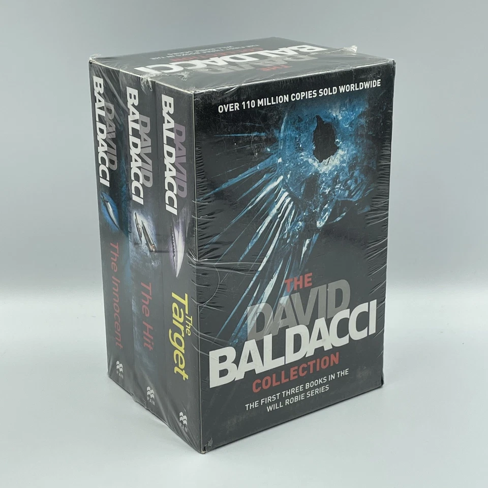 David Baldacci Collection 3 x Book The Target, The Hit, The Innocent  New/Sealed - Image 2 of 4