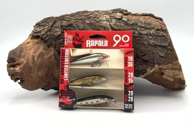 Rapala 90 Years Anniversary Lure Kit Floater Limited Edition 3er Wobbler Set DA - Bild 1 von 4