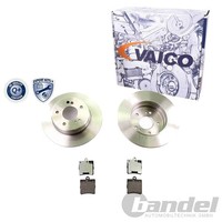 Vaico 278Mm Bremsschieben+BelÄGe Hinten Passend FüR Mercedes C-KLASSE CLC-KLASSE