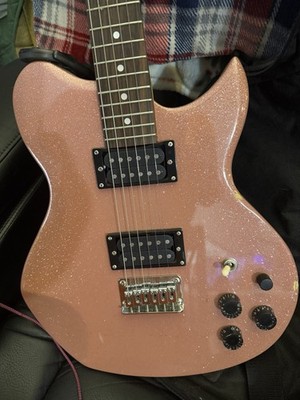 Lyon By Wasburn Pink Electric Guitar 