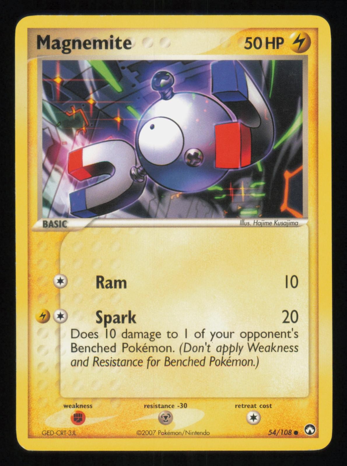 MAGNEMITE 54/108 COMMON POWER KEEPERS MP POKEMON