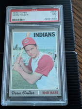 1970 Topps #558 Vern Fuller PSA 7 NM High Number Cincinnati Reds Vintage Basebal
