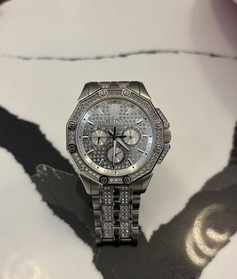 Bulova Men s Silver Crystal Chronograph Watch