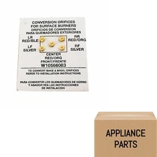 AP6261154-A PS12114447 OEM For Whirlpool Stove Conversion Kit Part # Model A1