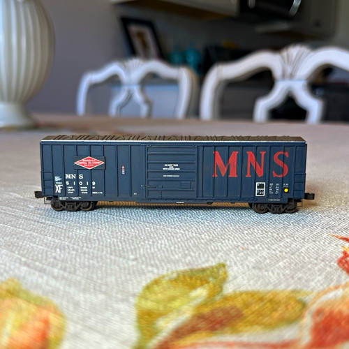 Coche de caja Athearn escala N MNS 50’ SIECO 51019 personalizado desgastado | Condition: Used