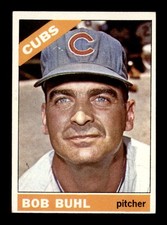 1966 Topps #185 Bob Buhl   EX/EX+ X3730945