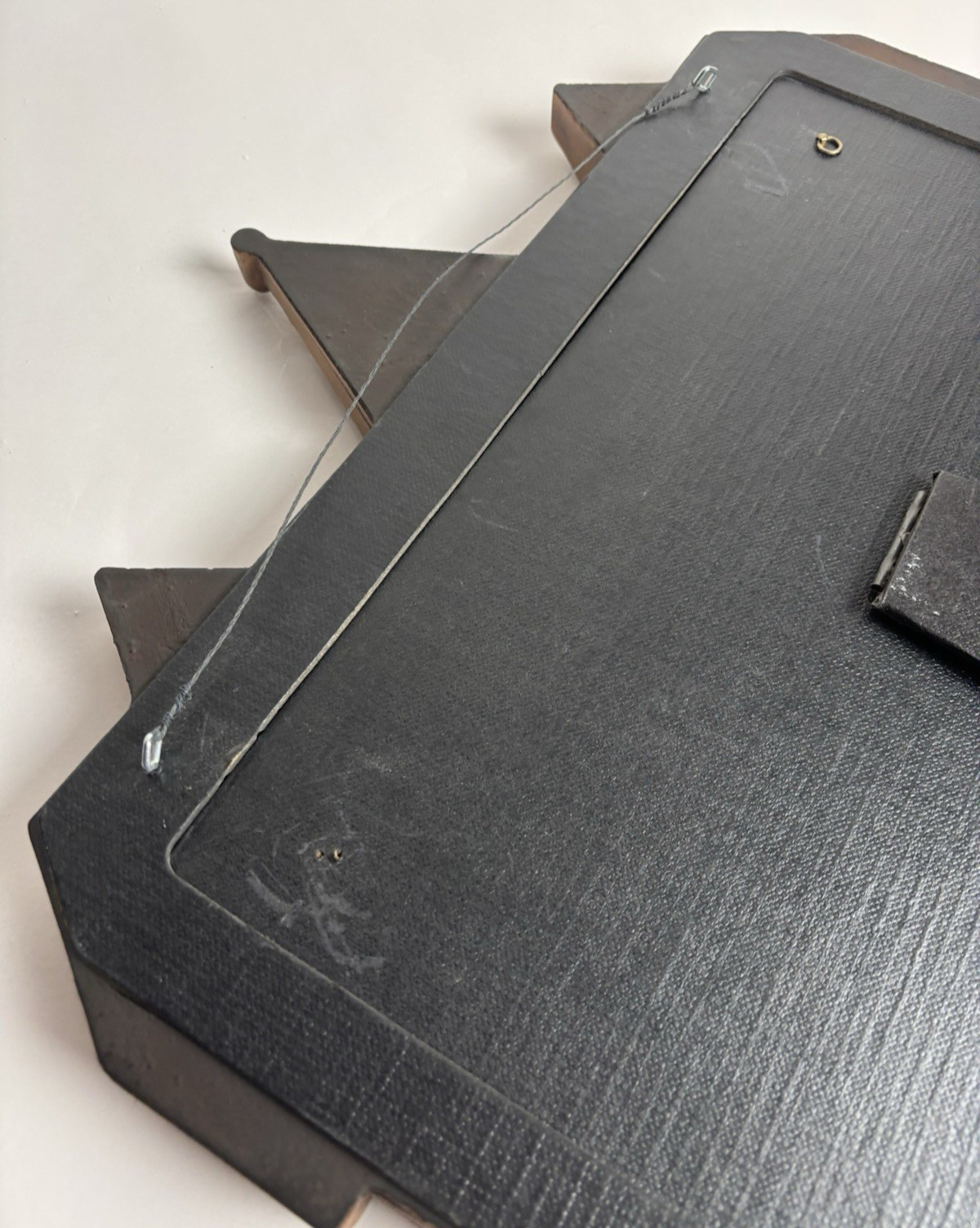 Vintage Syroco Style Victorian House 12 Photo Collage Picture Frame 17" X 19"