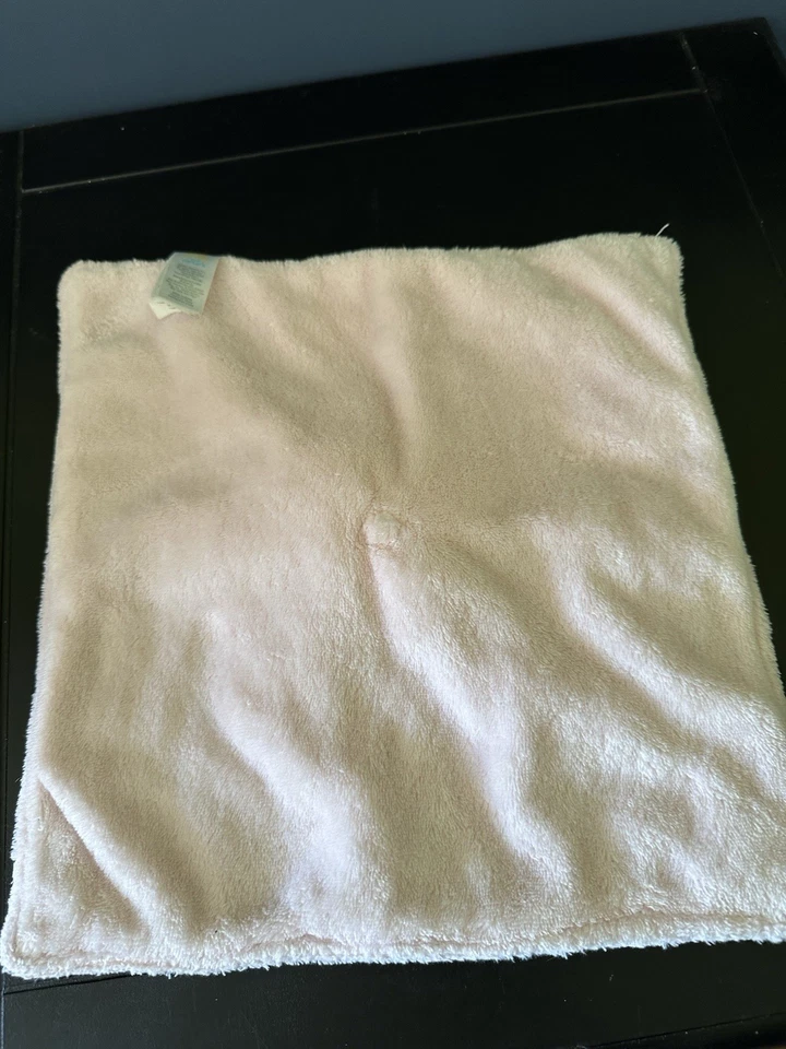 Cobertor de segurança Carters rosa borboleta floral asas amorosas pelúcia 12"" - Imagem 4 de 4