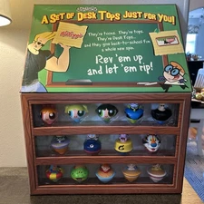 Vintage Kelloggs 2003 Cartoon Network Desk Tops Set 14Pc MIB