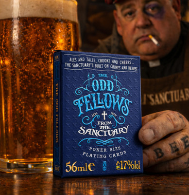 Stockholm17 Odd Fellows Surprise Poker Size Brother McPint Patreon Playing Cards