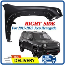Front Right Fender For 2015-2023 Jeep Renegade Replacement with Molding Hole
