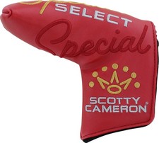 Titleist Scotty Cameron Special Select Blade Putter Red/Gold/White Headcover