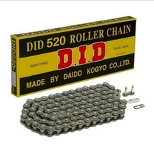 D.I.D NEW STANDARD MOTORCYCLE CHAIN 520-100L