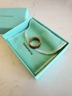 Tiffany & Co. Vintage Sterling Silver Coin Edge Band Ring US Ring Size 9