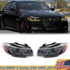 Blue Led Headlights For 2005-2012 Bmw 3-series E90e91 Front Head Lamps Assembly Blue Led Headlights For 2005-2012 Bmw 3-series E90e91 Front Head Lamps Assembly