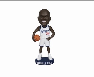 SHAQ Shaquille O'Neal Dodgers ボブルヘッド IN HAND 🏀⚾️ Shaquille O'Neal Shaq Dodgers Bobblehead 6/20/26