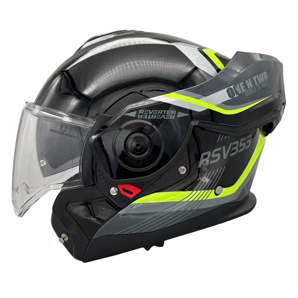 Casque Modulable 180 casque de protection moto dinversion ECE Gold VIPER PJ V353 - Photo 3/4