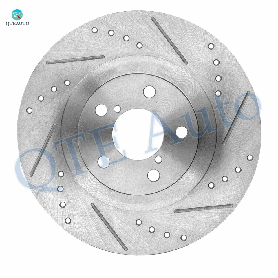 4 rotores de disco de freno perforados delanteros 293 mm-traseros 265 mm para Subaru Forester 2003-2008 Foto 2 de 4