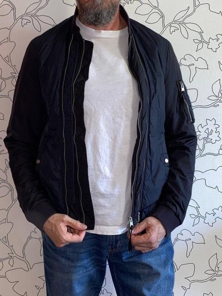 Men AllSaints Jacket Black 38 / M / 46 #4UMB