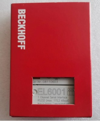 New In Box Beckhoff EL6001 PLC Module EL6001 EL6001 Free shipping
