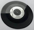 PAUL McCARTNEY "BIRTHDAY" EARLIEST COPY SILVER INKJET LABELS & PIC COV NR MINT
