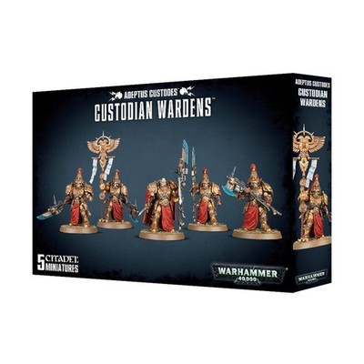 GW Adeptus Custodes Mini 28mm Custodian Wardens (2017) SW (New)