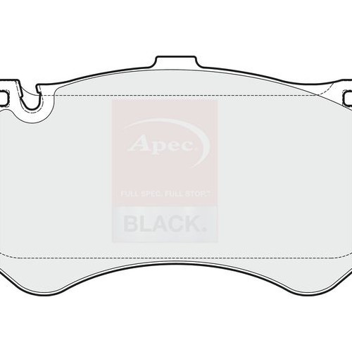 For MERCEDES AMG GT X290 2018 on BRAKE PADS (FRONT) (R90) PAD1820B