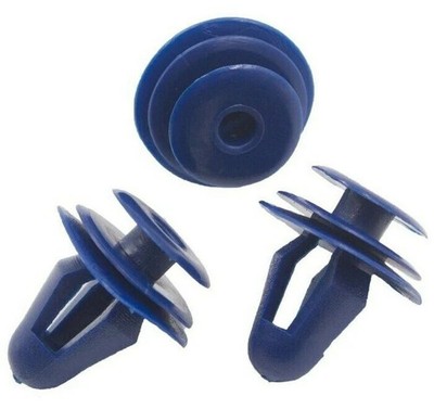 10x Kunststoff Auto Clips für Verkleidung Innentür Befestigung Befestigungen 9mm Loch