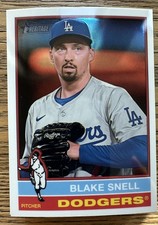 2025 Topps Heritage - Blake Snell #59 Chrome